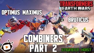 Transformers Earth Wars  Combiners Part 2 [upl. by Mak]