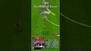 Adidas Power Soccer ps1 playstation ps1collection ps1gameplay [upl. by Nagirrek]