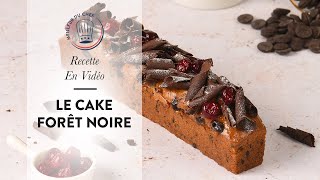 La Recette du Cake Forêt Noire du Chef MOF Stéphane Glacier [upl. by Jacquenetta]