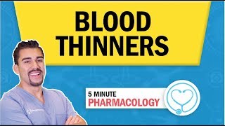 Pharmacology  Anticoagulants amp Antiplatelets blood thinners for nursing RN PN MADE EASY [upl. by Iralav120]