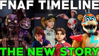 FNAF Timeline The NEW Story Five Nights at Freddys Theory Movie 2023 Edition [upl. by Posehn64]