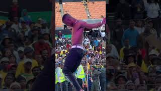 TOSS performing “Umlando” at the ANC Final Rally [upl. by Eedak]