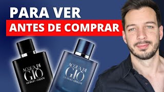 Acqua Di Gio PROFONDO vs Acqua Di Gio PROFUMO perfumes masculinos [upl. by Stuart]