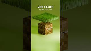 Minecraft Cloth Simulation  Hair Particles minecraft clothsimulation physicsdemonstration [upl. by Eerok]