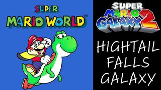 Hightail Falls Galaxy Super Mario Galaxy 2  Super Mario World Soundfont [upl. by Eunice]