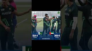 Pakistan U19 team beat UAE U19 team and qualifies to next round short Asiacup [upl. by Esilegna767]