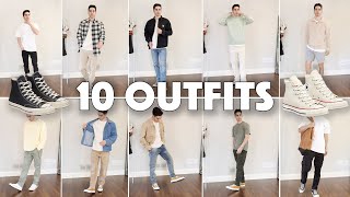 10 Easy Ways to Wear the Converse Chuck Taylor  Outfit ideas [upl. by Accebar]