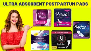 Best Maternity Pads After Delivery💚Ultra Absorbent amp Comfortable [upl. by Ahsinar526]