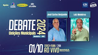 DEBATE  ELEIÇÕES MUNICIPAIS 2024  RODEIROMG [upl. by Pleione]