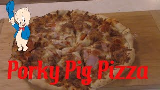 Porky Pig Pizza Daves Cooking Show [upl. by Adnerad904]