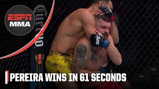 Michel Pereira submits Michal Oleksiejczuk in Round 1 at UFC 299 prelims  ESPN MMA [upl. by Berardo]