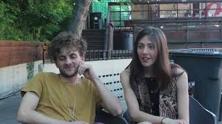 Interview with Caroline Polachek amp Patrick Wimberly of Chairlift 2012 [upl. by Sanez]