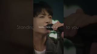 JUNGKOOK 💜 Standing Next To You bts btsarmy jungkook music kpop viralvideo shorts [upl. by Ymirej497]