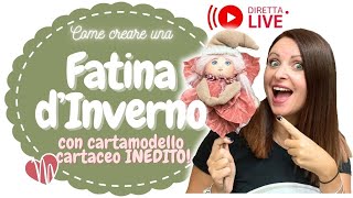 FATINA DINVERNO con fiore in velluto  207ExtraLIVE [upl. by Anawek]