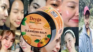 Deyga Tangerine Cleansing Balm  Honest Review [upl. by Nirra]