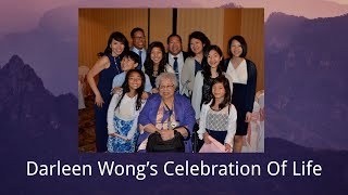 20241109 Darleen Wong Memorial Service [upl. by Seftton]