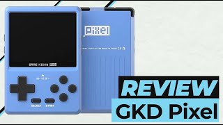 GKD Game Kiddy Pixel  The Metal Mini Micro Retro Gaming Handheld Review [upl. by Behnken]