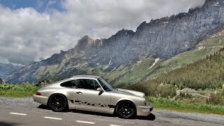 Porsche 964  POV at Sustenpass [upl. by Pentheam779]