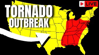 SPRING 2024  April 2nd Eastern US Tornado Outbreak Coverage [upl. by Orland]