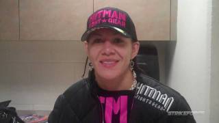 Cris Cyborg Post Fight Interview [upl. by Erasme159]