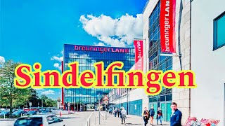 Sindelfingen City Germany 🇩🇪 Walking tour 4k video [upl. by Dnomhcir]