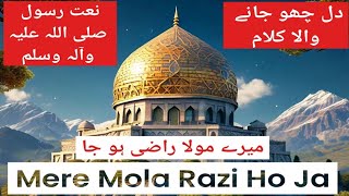 Mere Mola Razi Hoja  Naat Meethamadinatv38  Dua [upl. by Albin]