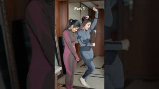 Choti behen ko sikhaya dance comedy funny [upl. by Eddra]