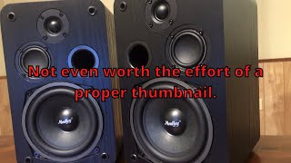 MouKey 3Way Passive Bookshelf Speaker M203 Review  68 Speaker Shootout Part 2 [upl. by Jolenta]