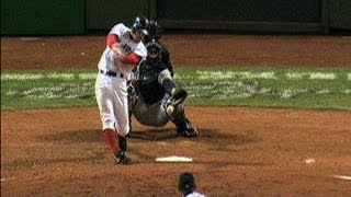 2004 ALCS Gm 4 Muellers single ties it in the 9th [upl. by Eeliah231]