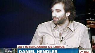 Intercambio de Libros con Daniel Hendler [upl. by Xella]