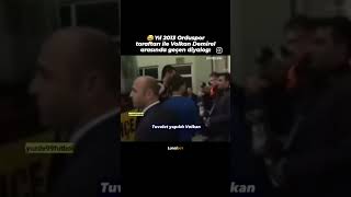 volkan demirel ile orduspor taraftarı arasındaki komik diyalog [upl. by Yesor]