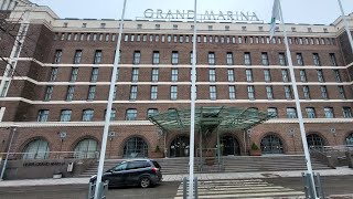 Scandic Grand Marina Helsinki Room Tour and Helsinki Winter Tour [upl. by Rapsag]