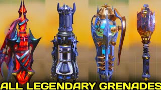 Every Legendary Grenade Tactical amp Lethal In Codm [upl. by Seiter]