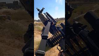 MOWING Down Enemies with a MK46 LMG  Airsoft Nation 2024 [upl. by Yer870]