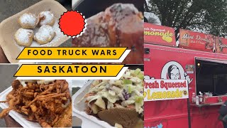 Best Foods At Saskatoon Food Truck Wars [upl. by Lemire]