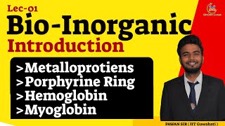 Bioinorganic Chemistry  Structure amp Function of Metalloproteins  Hemoglobin Myoglobin  MadChem [upl. by Benedetto]