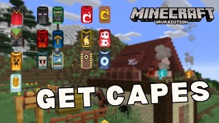 How to get Capes in Minecraft Java [upl. by Alamac885]