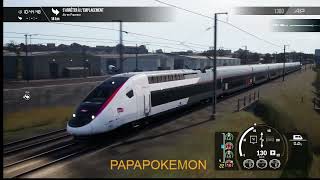 TRAIN SIM WORLD 4 031 horaire TGV 6116 PARIS GARE DE LYON [upl. by Fine]