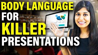 BODY LANGUAGE FOR KILLER PRESENTATIONS 🔥 [upl. by Amoakuh222]