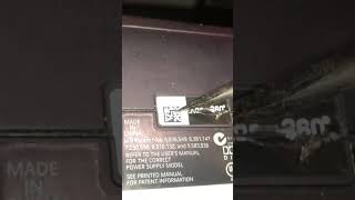 Xbox 360 Slim Warranty Sticker Removal [upl. by Anairuy619]