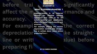 What is Hyperparameter [upl. by Tama822]