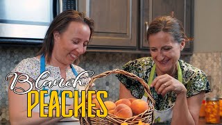 How to Blanch Peaches [upl. by Githens]