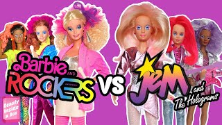 Barbie And The Rockers VS Jem And The Holograms [upl. by Albina209]