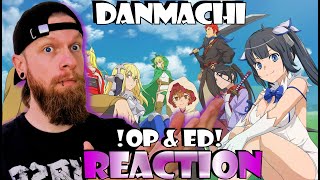 Is It Wrong to Be This Epic  Danmachi Openings Reaction [upl. by Mackay]