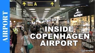 DEPARTURE FROM COPENHAGEN Airport  CheckIn to Departure Gate Procedure [upl. by Akirdna]