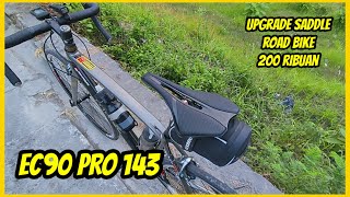 SADDLE ROADBIKE MURAH TERLARIS DI ONLINE SHOP EC90 PRO 143 [upl. by Eetsirk96]