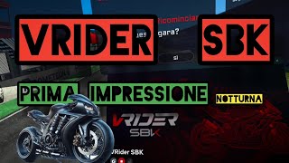 Vrider SBK  Pilotare una superbike su metaquest3 [upl. by Durr47]