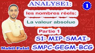 Analyse 1 les nombres réels la valeur absolue Partie 1 [upl. by Cadmarr]