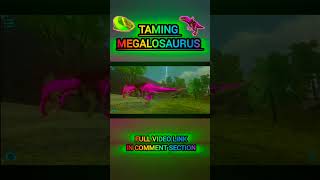 TAMING quotMEGALOSAURUSquot  AWESOME CREATURE  ARK MOBILE arkmobile gaming tamingarkmobile [upl. by Purington]