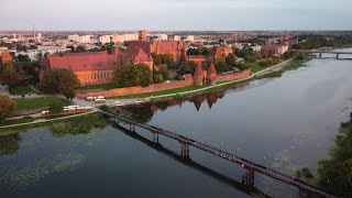 Malbork Castle  Drone view  2024 [upl. by Muryh]